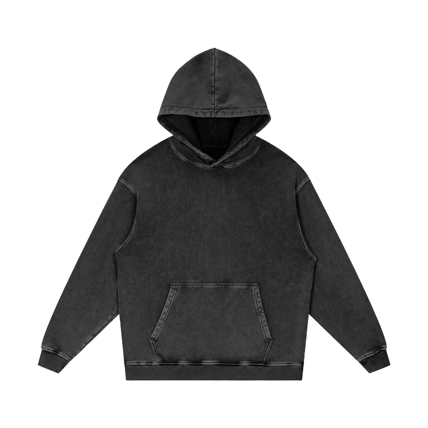 Feel Good Essentials Acid Wash Oversize Hoodie