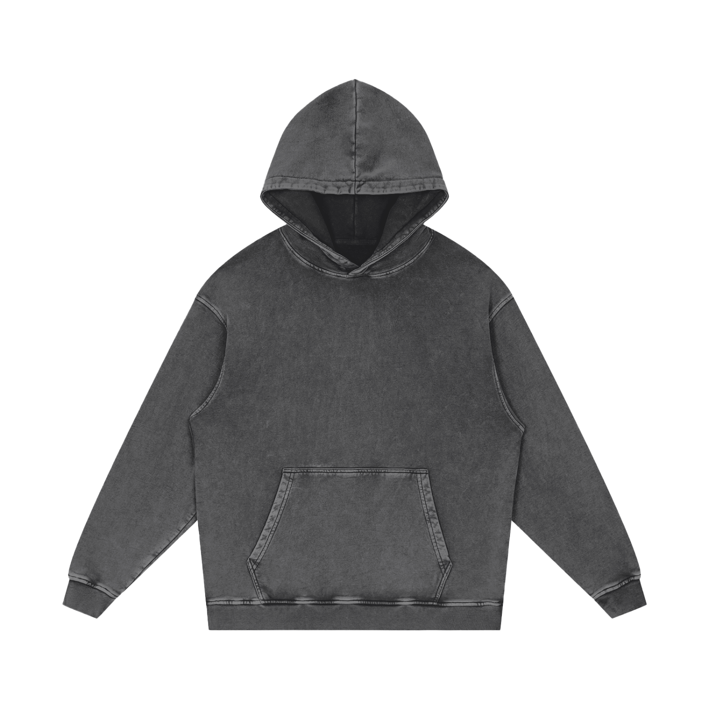 Feel Good Essentials Acid Wash Oversize Hoodie