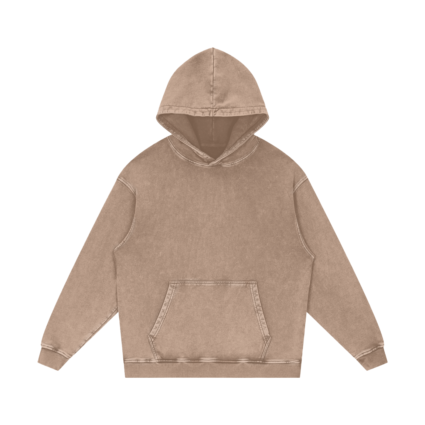 Feel Good Essentials Acid Wash Oversize Hoodie