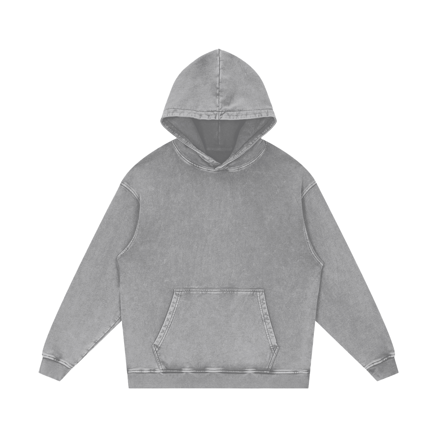 Feel Good Essentials Acid Wash Oversize Hoodie