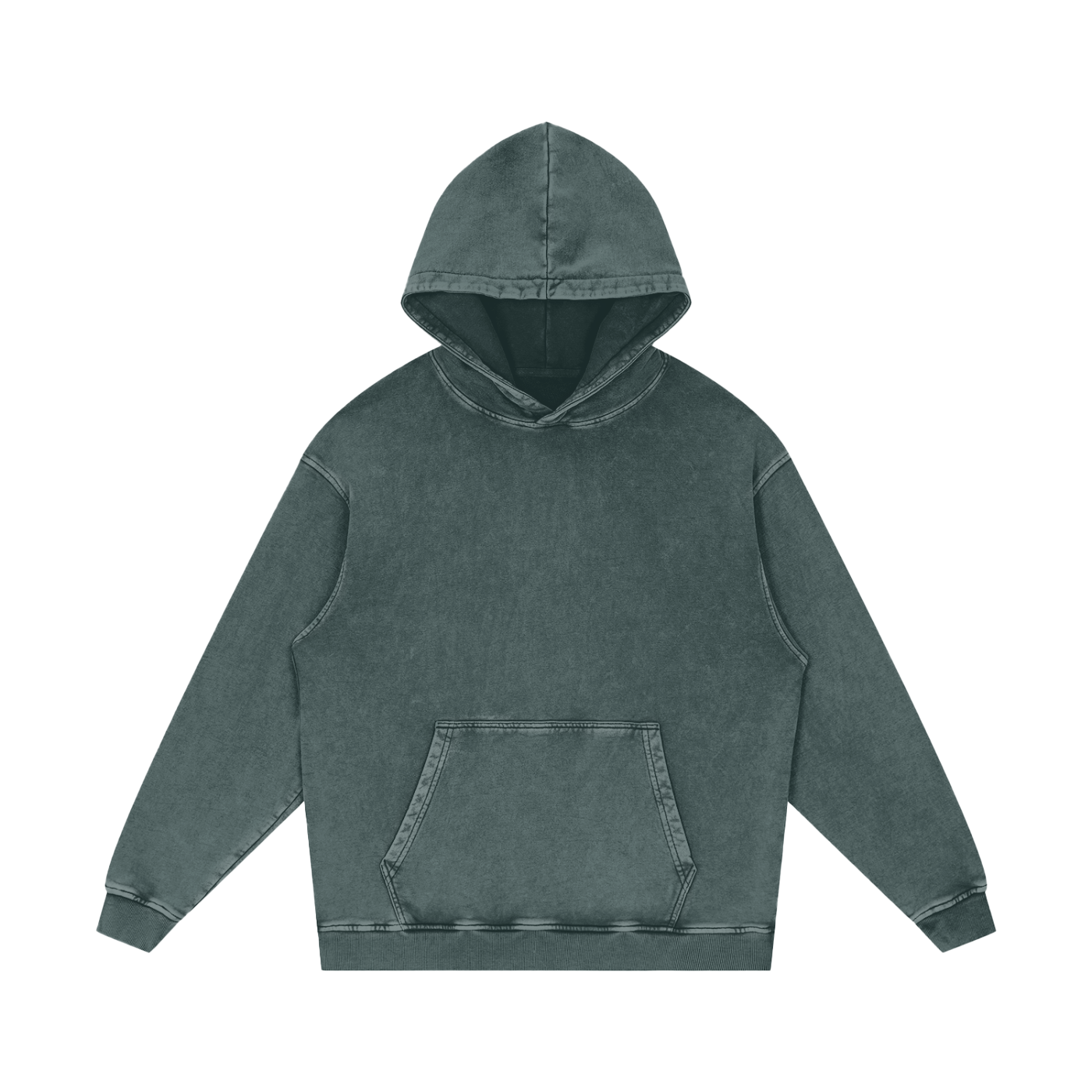 Feel Good Essentials Acid Wash Oversize Hoodie