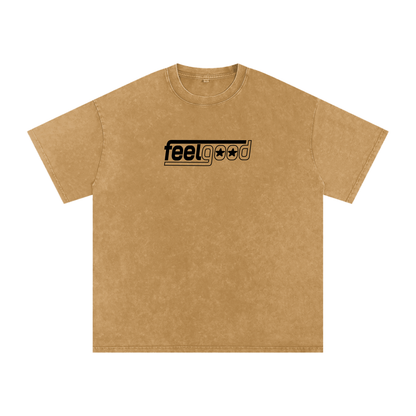 Feel Good Essentials Acid Wash Oversize T-Shirt