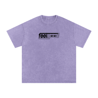 Feel Good Essentials Acid Wash Oversize T-Shirt