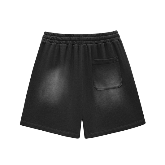Feel Good Essentials Sun Fade Raw Edge Cotton Shorts