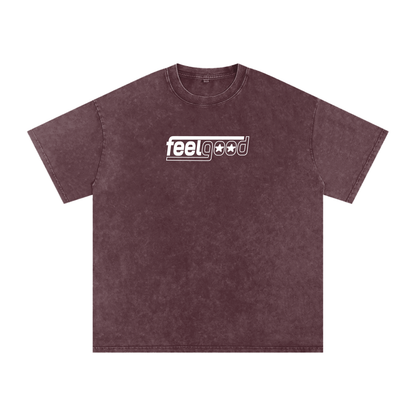 Feel Good Essentials Acid Wash Oversize T-Shirt